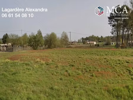 vente terrain 1400 m² grézet-cavagnan (47250)