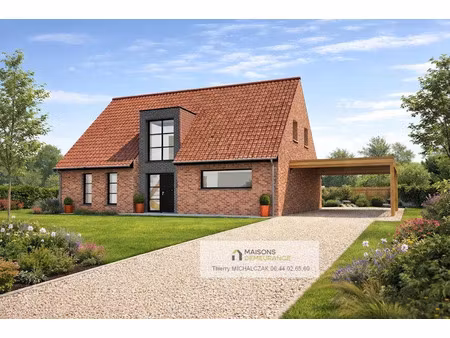 vente maison neuve 140 m² à hantay (59496)  480 000 €