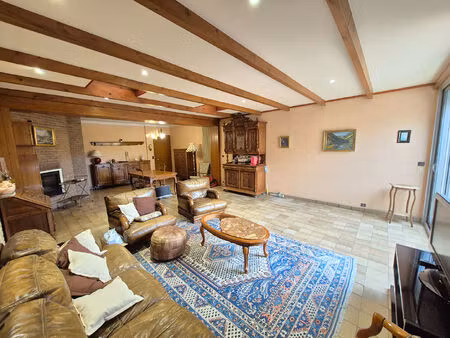 maison emmerin  120 m² hab  vaste séjour  2/3 chambres  jardin