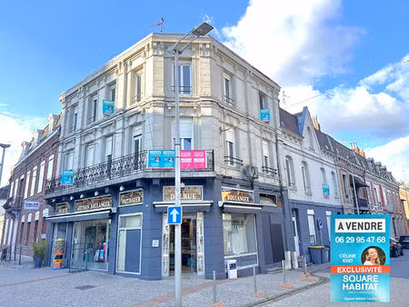 immeuble de 450 m2 centre ville de caudry avec excellente rentabilité locative