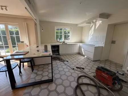 maison 7ch  3 sdb à louer  rénové  beersel  jardin