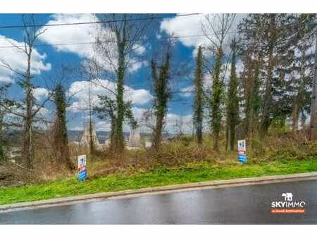 terrain 500m2 - poss maison 3 façades - amay