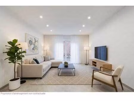 appartement rdc loué avec petit extérieur