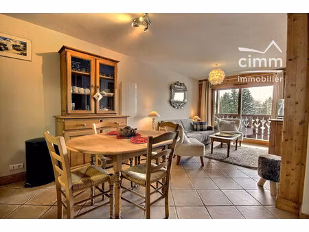 vente les carroz 74300 appartement de standing avec 2 chambres +