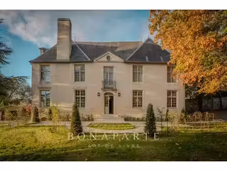 pays d'auge - elegant manoir inscrit - entierement restaure