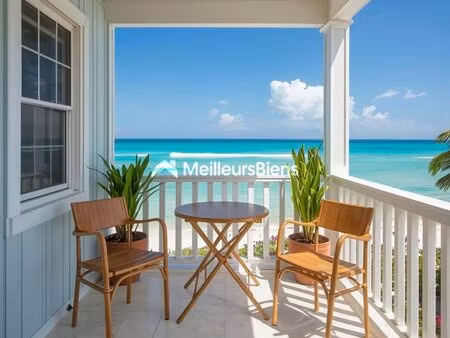 appartement t3 neuf - vue mer - investissement guadeloupe