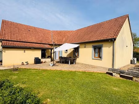 vente maison 6 pièces-130m²-5 chambres-terrain 1559m²-villabon(18800)