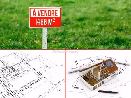 terrain viabilisé 1500 m² avec permis de construire accepté - libre de tout constructeur