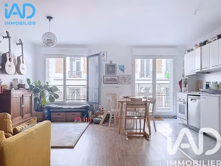 vente appartement 3 pièces 64 m² à saint-ouen (93400)  455 000 €