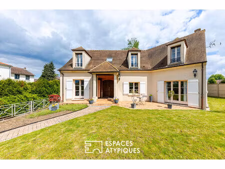 maison contemporaine baignée de lumière à éragny-sur-oise