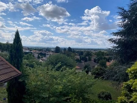 dpt ain (01)  à vendre beynost terrain vue panormique de 975m² constructible quartier mair