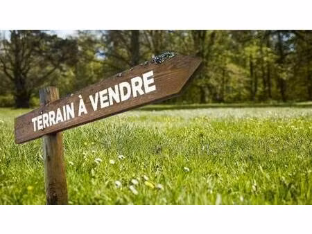 terrain constructible à vendre