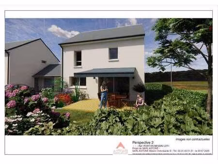 vente programme neuf maison à port-en-bessin-huppain (14520) : à vendre maison / 114m² por