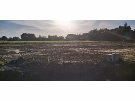 vente terrain 582 m² à crosmières (72200)  23 000 €
