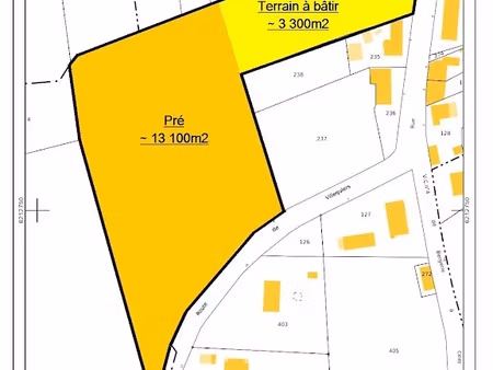 vente terrain à couy (18140)  38 000 €