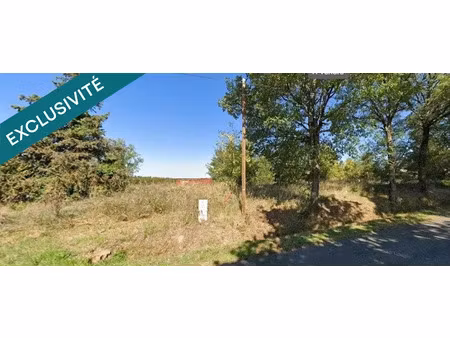 vente terrain à batir 5620 m² à donzac (82340)  40 000 €
