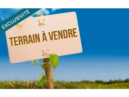 vente terrain 992 m² à verrieres (16130)  35 760 €