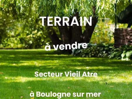 vente terrain 191 m² à boulogne-sur-mer (62200)  70 000 €