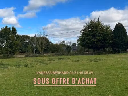 vente terrain 1250 m² à quetteville (14130)  79 000 €