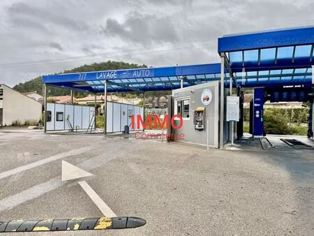 vente fonds de commerce laverie à le luc