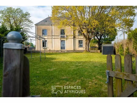 elégante maison de maître (19e) - coeur de ville nord de nantes (214 m²)