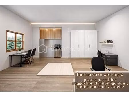 bourg la reine à 600 m du rer b : dans une rue pavillonnaire  espace à aménager en bureau 