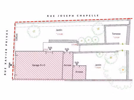 vente terrain 165 m² à lyon 8ème (69008)  200 000 €