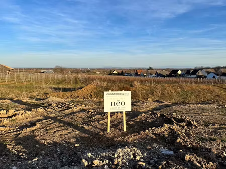 vente terrain 458 m² à beblenheim (68980)  133 000 €