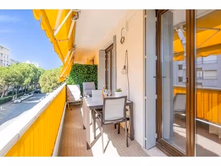 vente - appartement 3p cagnes-sur-mer cros-de-cagnes balcon 10m2 veranda cave superbe!