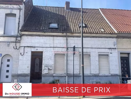 vente immeuble 10 pièces 120 m² à bruay-sur-l'escaut (59860)  126 000 €