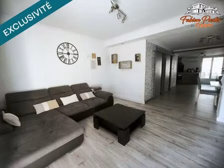 appartement 3 pièces + cour + parking