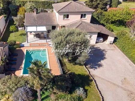 venerque  maison familiale dpe b avec piscine  5 chambres et annexe indépendante