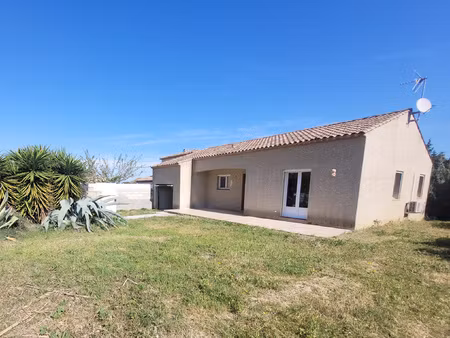 salles d'aude agréable villa t4 de plain pied d'une sh de 97