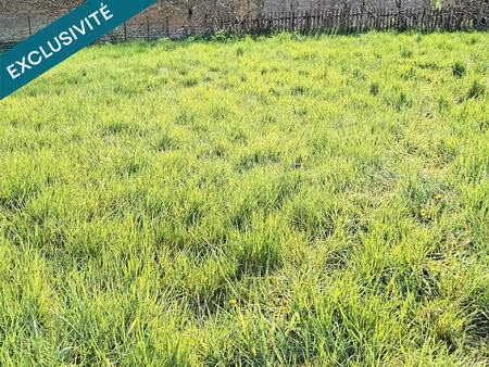 beau terrain à bâtir