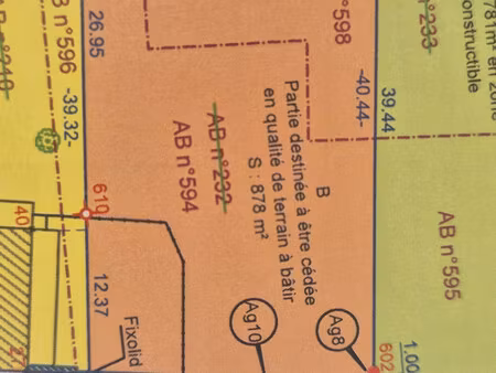 terrain à vendre seurre