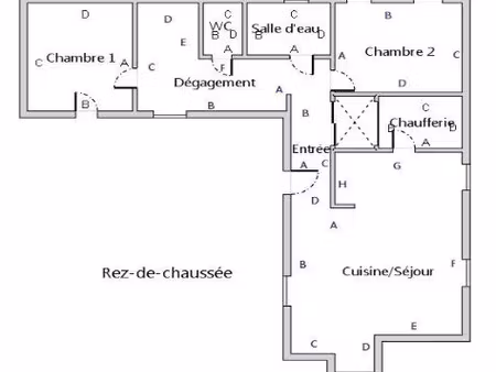 location appartement 3 pièces 85.6 m² à le mans (72000)  870 €