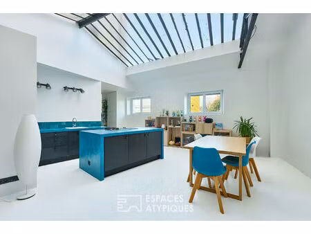 loft d'architecte avec verrière