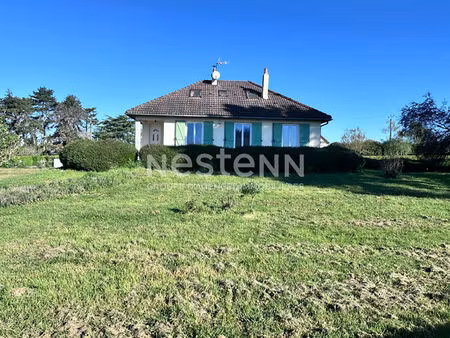 agréable pavillon de 97.06 m² sur sous-sol à vendre avec jardin à montval-sur-loir (72500)