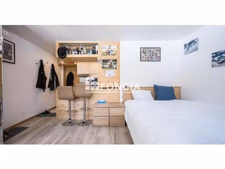 plagne centre - spacieux studio front de neige  exposé plein sud ! résidence rénovée !