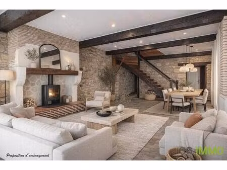 maison en pierre 5 pièces