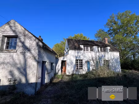maison ancienne à rénover - proche dourdan (10 min) - 4 pièces - terrain 1400 m²