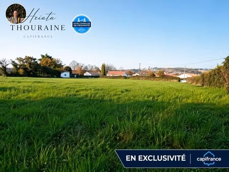 en exclusivité: terrain à vendre de 4 720 00 m² saint martin de saint maixent (79)