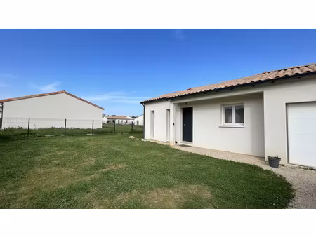 st julien l'ars - plain-pied récent 2024 ? lumière  confort & vie tout simplement idéale