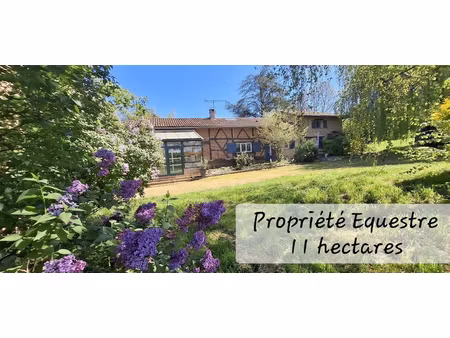propriété équestre dans l 'ain sur 11 hectares