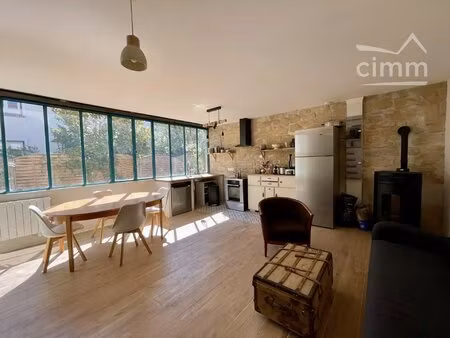 calme  lumière et beaux volumes pour cette maison esprit loft