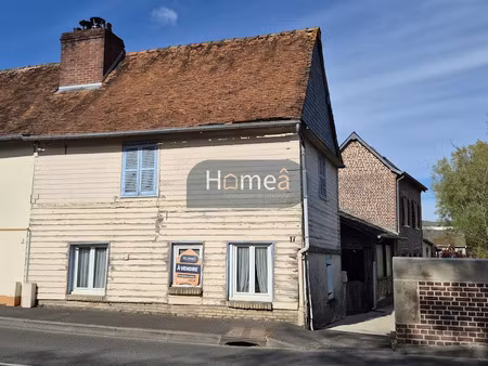 vente maison 3 pièces 68 m² à quièvrecourt (76270)  87 000 €