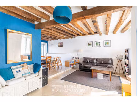 maison de ville avec jardin et dépendance à aménager