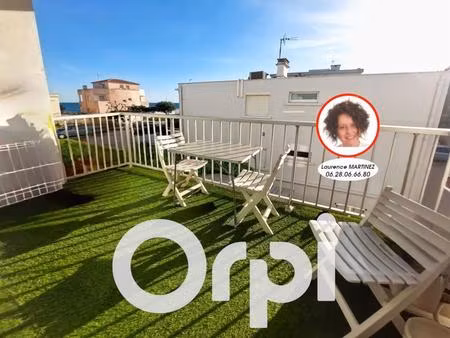 achat appartement 3 pièces 54m² palavas les flots 34250