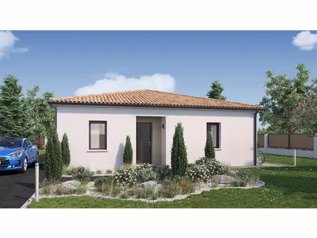 vente maison neuve 4 pièces 82 m² à angles-sur-l'anglin (86260)  125 586 €