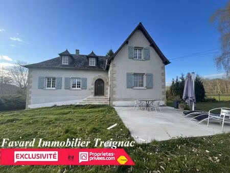 achat maison 8 pièces 190m² soudaine lavinadiere 19370